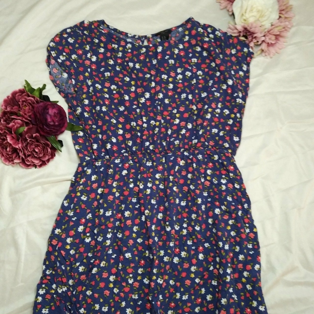 Floral mini dress